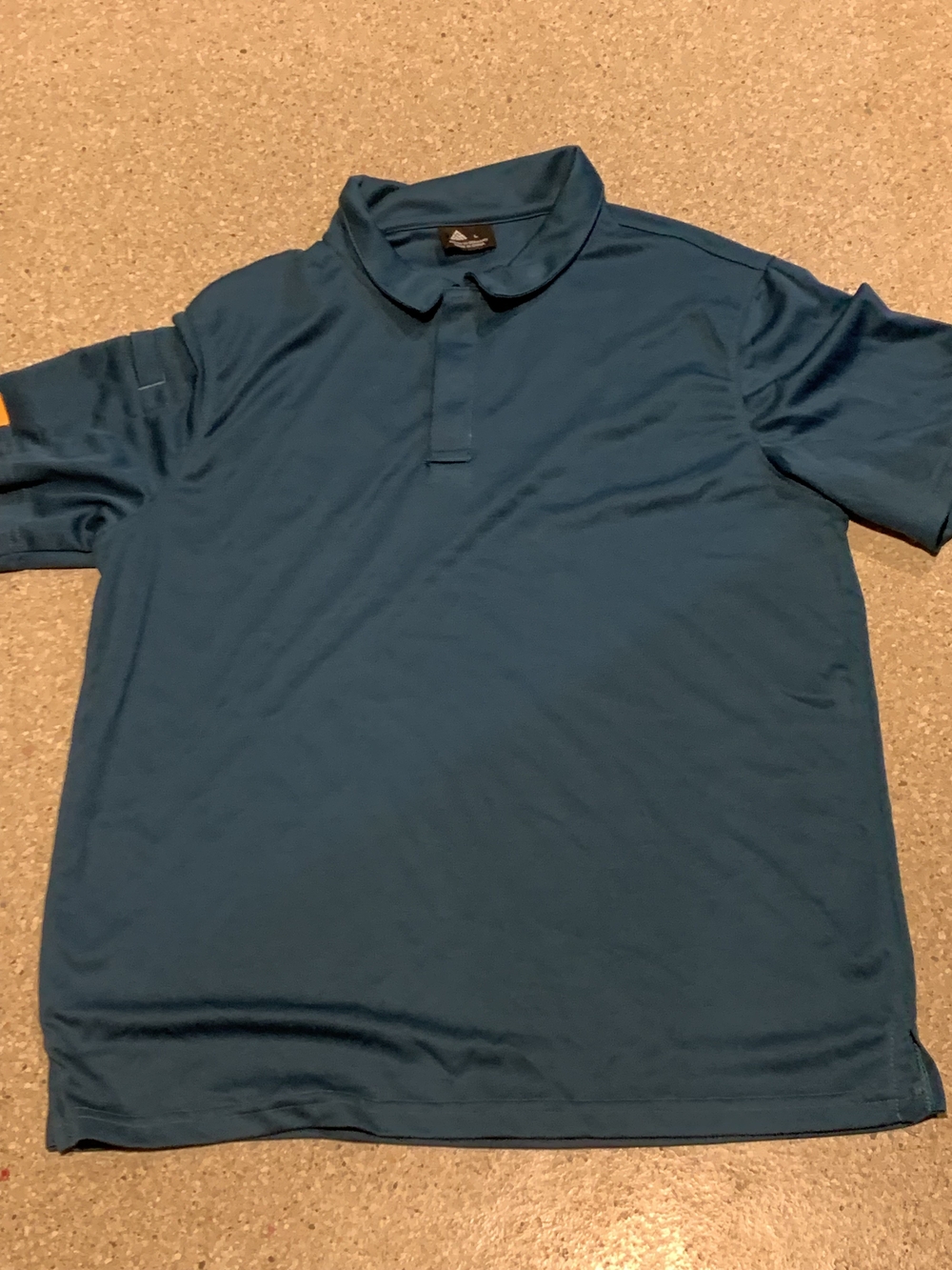 #699 Men's Teal Polo Shirt - Performance Short Sleeve